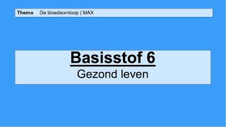 VMBO HAVO 2  De bloedsomloop  6 Gezond leven  8e editie  MAX [upl. by Ayiotal934]