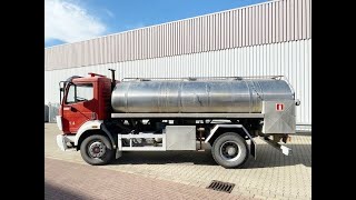 DAIMLERBENZ  SK 1827 4x2 Wassertank 10000l [upl. by Pennington]