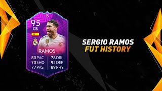 Sergio Ramos  FIFA Ultimate Team History  FIFA 10  FIFA 22 [upl. by Orecic]