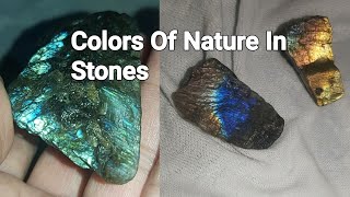 UnCut Labradorite Stone  Labradorite from different angles display beautiful color [upl. by Okechuku723]