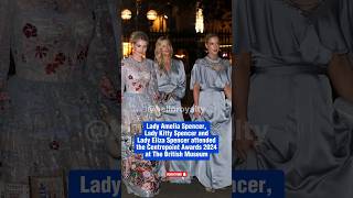 The Spencer sisters attended the Centrepoint Awards 2024 princewilliam ladydi ladydianaspencer [upl. by Irovi]