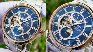 ĐỒNG HỒ CHÍNH HÃNG Orient Star Moonphase RKAM0010L giới hạn 200 chiếc cực hiếm  0385898080 [upl. by Vivien81]