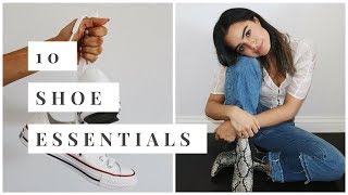 10 SHOE ESSENTIALS THAT ALWAYS HAVE YOUR BACK [upl. by Nisay785]