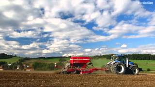 New Holland T7060  HORSCH Pronto 6 DC UnCutSOUND [upl. by Ahsoik]