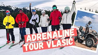 ADRENALINE TOUR  Zaglavila se sa quadom Skijanje i vožnja quadovima  Šejla Ramović [upl. by Runstadler]