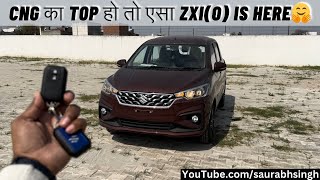 Meet 2024 Ertiga ZXIO CNG🔥Suzuki Ertiga CNG Price amp features Top Model Review [upl. by Eido]