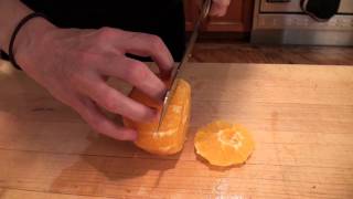 How To Peel Slice and Segment an Orange [upl. by Thorvald]