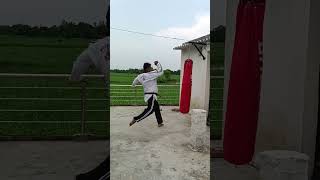 Kick training on kick bag [upl. by Atok]