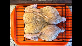 Spatchcocked Chicken Prep [upl. by Sherrod597]