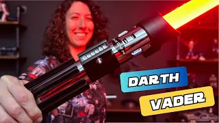 The Most EPIC Lightsaber You Can Buy Nsabers Darth Vader Lightsaber Review [upl. by Bakerman69]