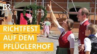 Richtfest feiern und Bilanz ziehen 15  Mega Baustelle Ein Bauernhof zieht um  Unser Land  BR [upl. by Ainuj]