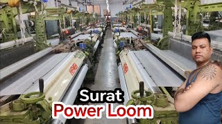 The Premer Brand Power Looms In Surat Textile Mill premer powarloom [upl. by Liew]