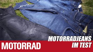 Motorradjeans im Vergleichstest [upl. by Enalahs647]