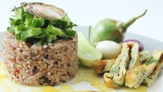 ข้าวผัดน้ำพริกกะปิ Fried Rice with Spicy Shrimp Paste Dip  พลพรรคนักปรุง [upl. by Gitlow310]