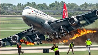 Tragic Terrifying Catastrophic Plane Crashes Filmed Seconds Before Disaster  Best Of The Week [upl. by Marston]