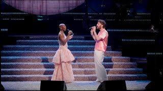 Ben Platt amp Cynthia Erivo  Get Happy  Happy Days Are Here Again Live At The Palace [upl. by Wallache]