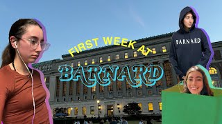 First Week of College  Barnard Second Year [upl. by Phillida412]