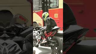 Bike race 🤯🤯 automobile rc390looks duke ktmduke motogp phonk music spotify song rap [upl. by Nomolos504]