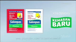 Iklan TVC SALONPAS  versi Kemasan Baru 5 detik 3X [upl. by Anav]