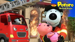 🔴The Brave Firefighters  Poby  Job amp Occupation Song for Kids  Sing Along with Pororo [upl. by Eniarrol630]