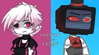 “Valentino”  Hazbin hotel 🏨  Vox amp angel  gl2mv  glmv  Angst  Gacha life 2 ✨ [upl. by Haggar864]