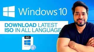 How to Download Original Windows 10 ISO file from Microsoft  Download Windows 10 ISO file for FREE [upl. by Nevlin503]