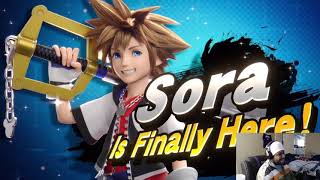 HES FINALLY HERE  Sora LIVE REACTIONS Plus The Final Sakurai Presents [upl. by Decrem258]