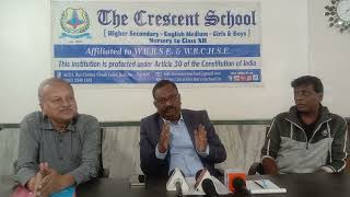 Press Conference On quot The Crescent School Official Face book Hacked quot [upl. by Lenrad108]