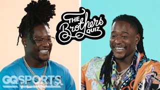 Shaquill amp Shaquem Griffin Answer 25 Questions About Each Other  The Brothers Quiz  GQ Sports [upl. by Yntirb]