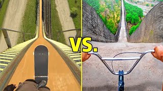 Skateboarding vs BMX Wins amp Fails [upl. by Elohc371]