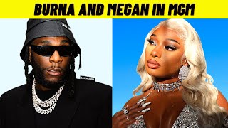 Burna Boy amp Megan The Stallion To Perform At The Billboard Music Awards [upl. by Uamak321]