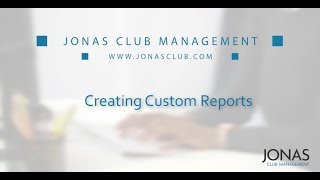 Club Management  Creating Custom Reports [upl. by Hitt965]