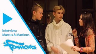 Famoza interview Marcus amp Martinus [upl. by Aitnuahs128]