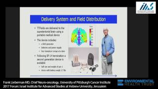 Tumor Treatment Fields for Glioblastoma Clinical Trials Frank S Lieberman MD [upl. by Nylloh]