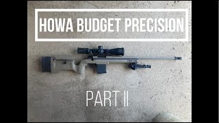 HOWA 1500 Budget Precision Project 1200 Yards w 308 [upl. by Annatnas623]