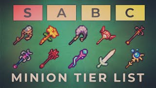 All Minion Tier List amp Comparison  Terraria 1449 [upl. by Ahsenik381]