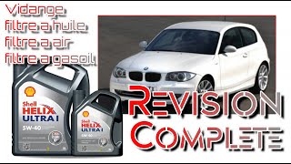 🛠🔧 Révision moteur complète sur bMW 120D☢☡ [upl. by Onitsuj836]