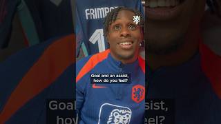 Jeremie Frimpong ❤️‍🔥💬 nothinglikeoranje createhistory [upl. by Greenman]