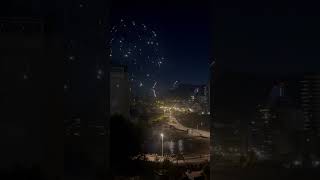 Resumen fuegos artificiales en Calpe Alicante celebración de Nuestra Señora la Virgen del Carmen [upl. by Gassman]