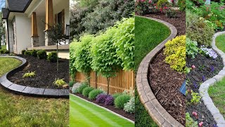 The Best Garden Bed Edging Ideas and Flower Bed Edging ideas [upl. by Schilit539]