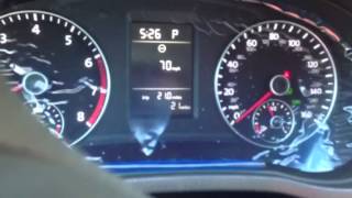 How to Passat speed warning reset [upl. by Aititel]