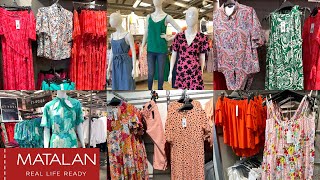 MATALAN WOMENS SUMMER CLOTHING COLLECTION JULY 2022  MATALAN HAUL  TRAVELANDSHOP WITH ME [upl. by Earb]