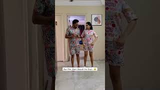 Side effects after marriage 😂😂trendingshorts funny theabnormalcouple😂 [upl. by Leunam]