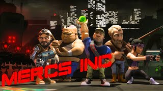 MERCS INC  Demo  GamePlay PC [upl. by Ecaidnac803]