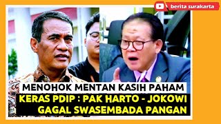 Lugas MENTAN Jawab PDIP Singgung PRABOWO  Sebut JOKOWI Gagal Janjinya Swasembada Pangan [upl. by Lehcin476]