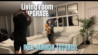 How to Install IKEA NISSEDAL Mirror Hack DETAILED for beginners [upl. by Deanne916]