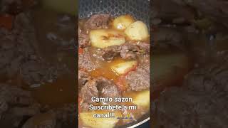 sudado de carne receta tipica colombiana camilo sazon [upl. by Arabele148]