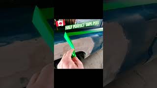 Spray in bed liner over the bed rails canada dodge rustbelt dakota diy fabrication koter [upl. by Htebazila647]