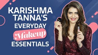 Karishma Tanna  Whats in my makeup bag  Pinkvilla  Fashion  Bollywood [upl. by Joris]