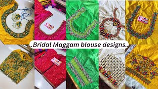 Bridal Blouses Collection  Sri Sai Designers  Ratna Kumari  Ponnur fashion trending yt [upl. by Aramaj223]